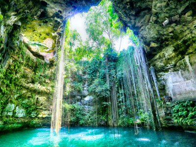 Cenote, Yucatan