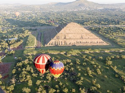 Teotihuacan balloon ride