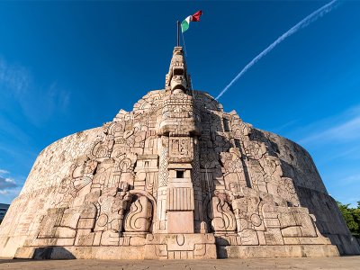 Paseo Montejo monument, Merida 