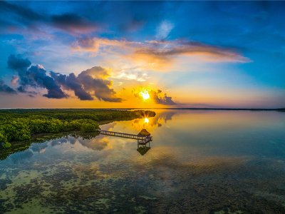 Puerto Maya sunset