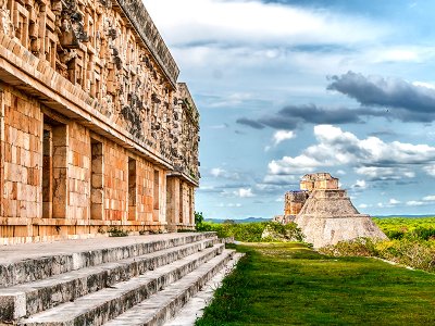 Pyramids in Uxmal