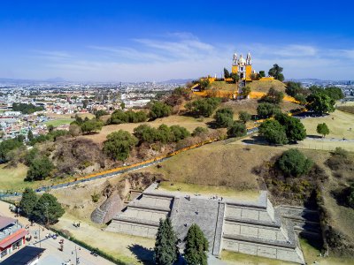 famous Pyramid of Cholula