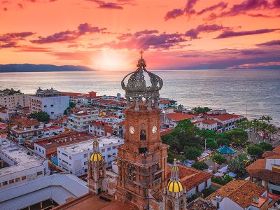 Puerto vallarta sunset