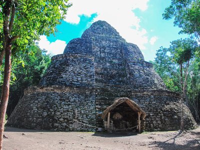 Coba pyramid