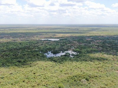 Chaco lagoon, Paraguay