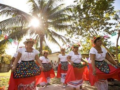 Palamar dancers, Orange Walk District