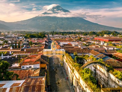 Antigua and Acatenango Volcano