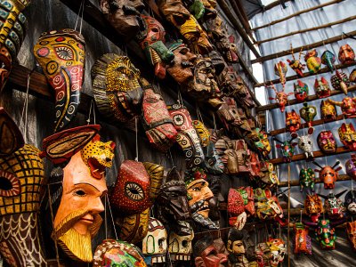 Wooden masks