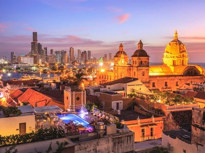 Cartagena at night