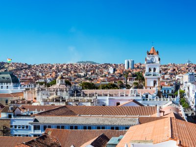 Sucre panoramic view