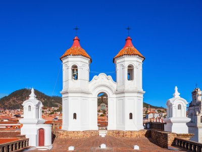 Church top in Sucre