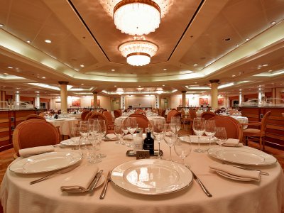 Silver Whisper's dinning room