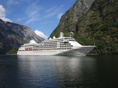 Silver Whisper at sea