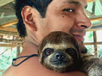 Alex and Sloth pal