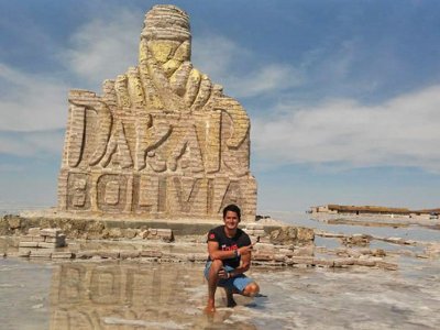 Alex at the Dakar Rally, Boliva