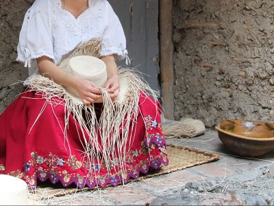 Panama hat, Ecuador