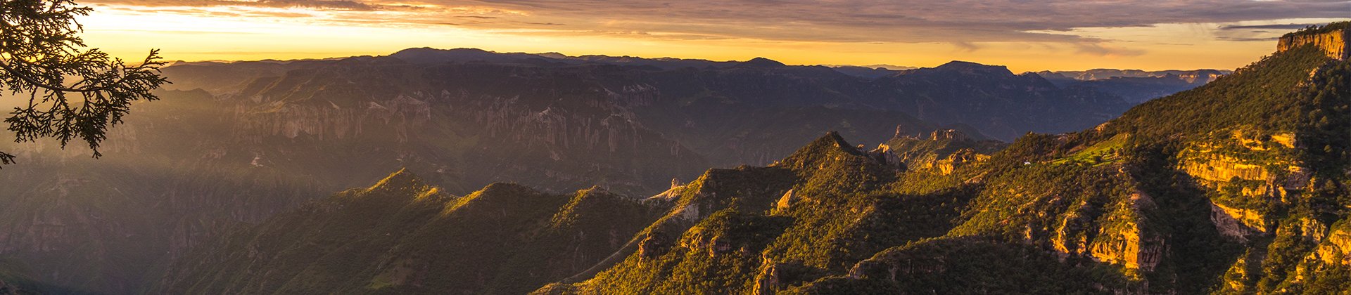 Copper canyon sunset