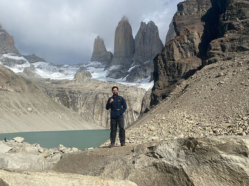 Felipe and the three peaks